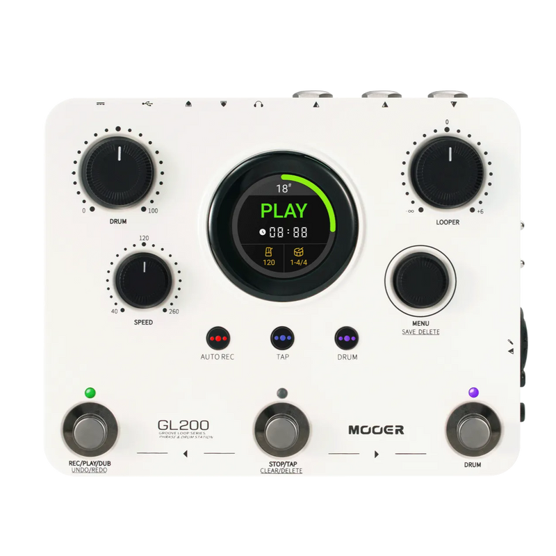 Mooer GL200 Groove Loop Series Phrase And Drum Station