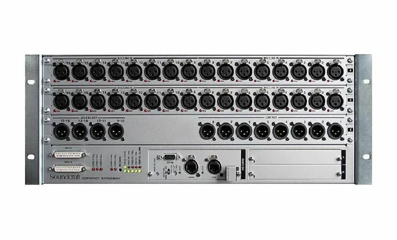 Soundcraft 5031234 Stagebox Console 32 Inputs/16 Analog Outputs CAT5 Vi