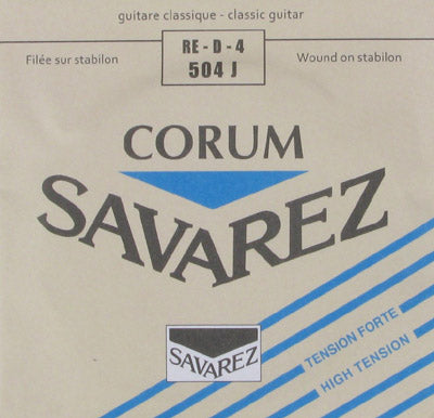 Savarez 504J Corum Classical Guitar String - High Tension (10 Strings)