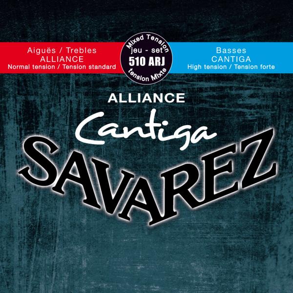 Savarez 510ARJ Alliance Cantiga Classical Guitar String Set - Mixed Tension