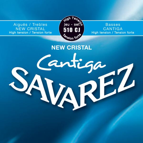 Savarez 510CJ New Cristal Cantiga Classical Guitar String Set - High Tension