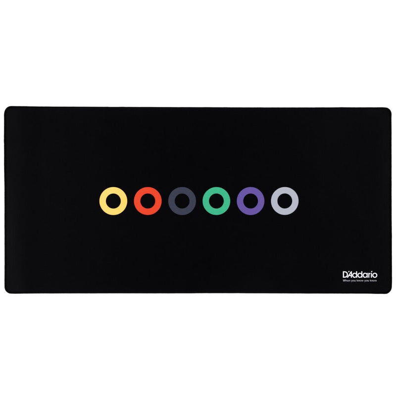 D'Addario HGG230100 Premium String Change Mat (Black)