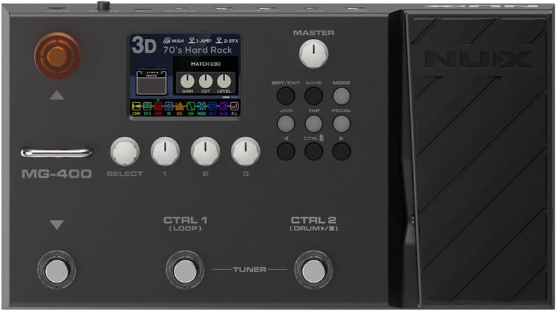 NUX MG-400 Modeling Guitar & Bass Processor