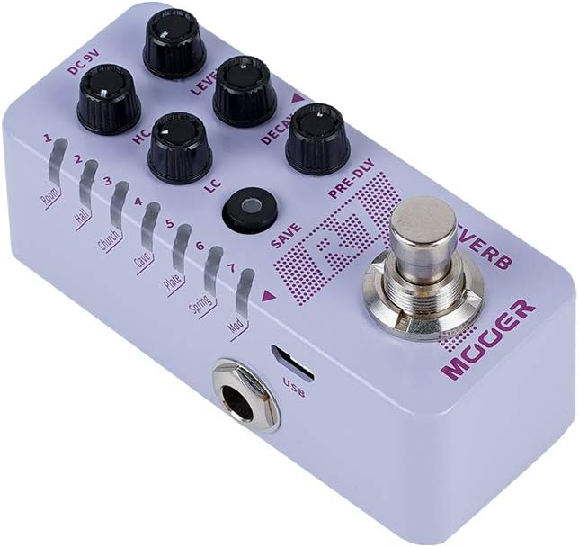 Mooer M705 R7 Reverb Pedal