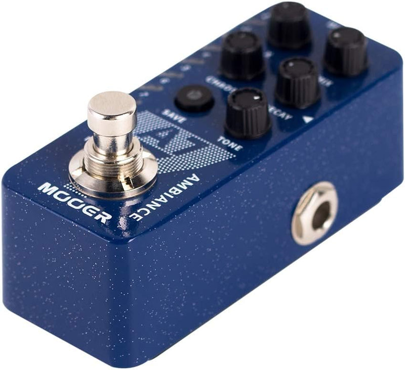 Mooer M704 A7 Ambiance Reverb Guitar Pedal