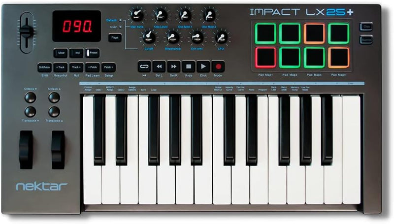Nektar IMPACT LX25+ 25 Key USB MIDI Controller