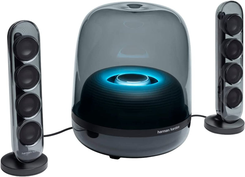 Harman Kardon HKSOUNDSTICK4BLKAM SoundSticks 4 Système de haut-parleurs Bluetooth sans fil 2.1 (Noir)