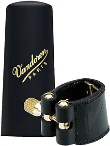 Vandoren LC290P Leather Ligature and Plastic Cap for V16 Baritone Saxophone