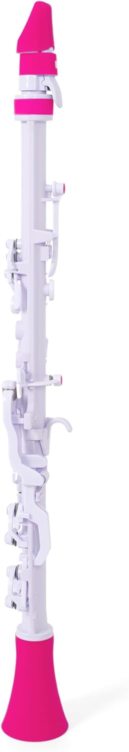 Nuvo N120CLPK Clarineo 2.0 Clarinet Kit (White/Pink)