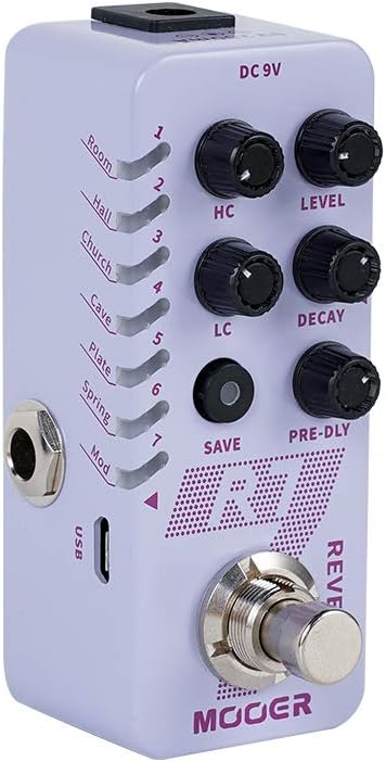 Mooer M705 R7 Reverb Pedal