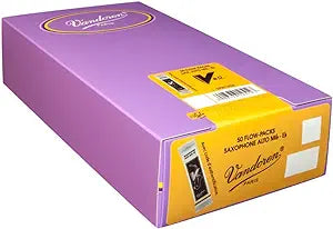 Vandoren SR6125/50 V12 Alto Saxophone Reeds Strength - 2.5 (Box of 50)