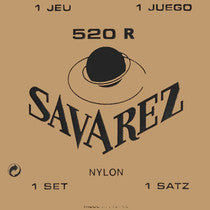 Savarez 520P3 Nylon Wound Classical Guitar String Set - High Tension