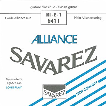 Savarez 541J Alliance Classical Guitar Strings - High Tension .0252 (10 Strings)