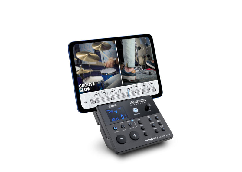 Alesis NITRO MAX 8-Piece Electronic Kit With Mesh Heads & Bluetooth