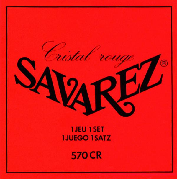 Savarez 570CR Cristal Rouge Classical Guitar Strings Set - Normal Tension