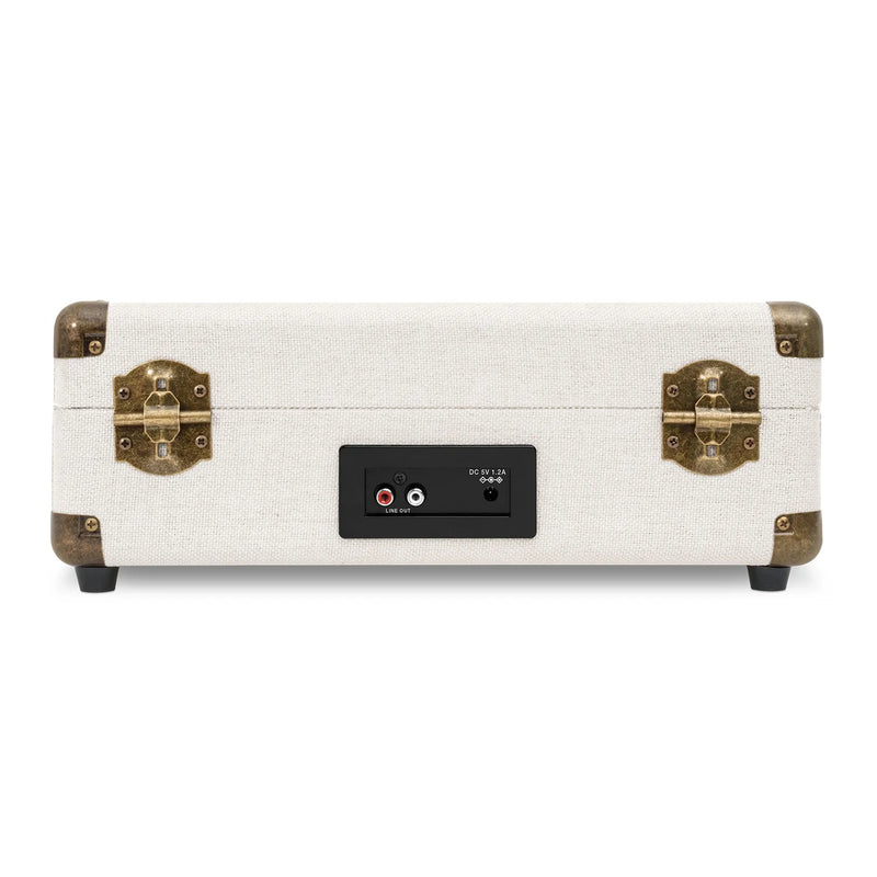 Victrola VENTURE Suitcase Record Player With Bluetooth (Oak)