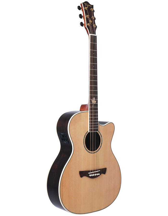 Tagima MONTREAL EQ Steel Medium Jumbo Cutaway Acoustic Guitar (Natural)
