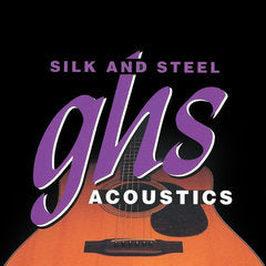 Ghs 610 Silk and Steel Acoustic Guitar Strings (Medium) - 011 - 048