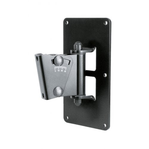 K&M 24481 support de haut-parleur mural avec 30 ° Inclinaison (noir)