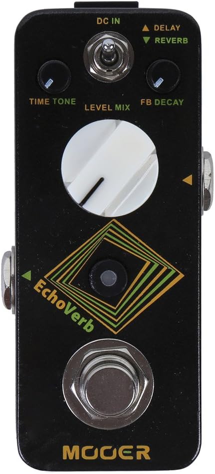 Mooer MRV4 Digital Reverb Pedal With 3 Modulation Mc