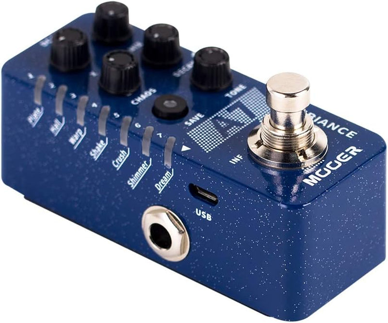 Mooer M704 A7 Ambiance Reverb Guitar Pedal