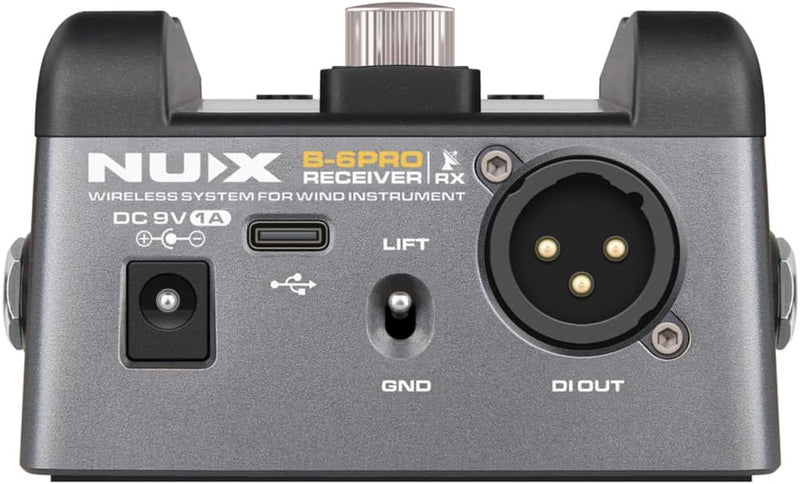 NUX B-6PRO Wireless System For Brass/Wind Instruments - 2.4 GHz