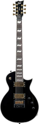 ESP LTD EC-1007 Baritone 7-Strings Electric Guitar (Black)
