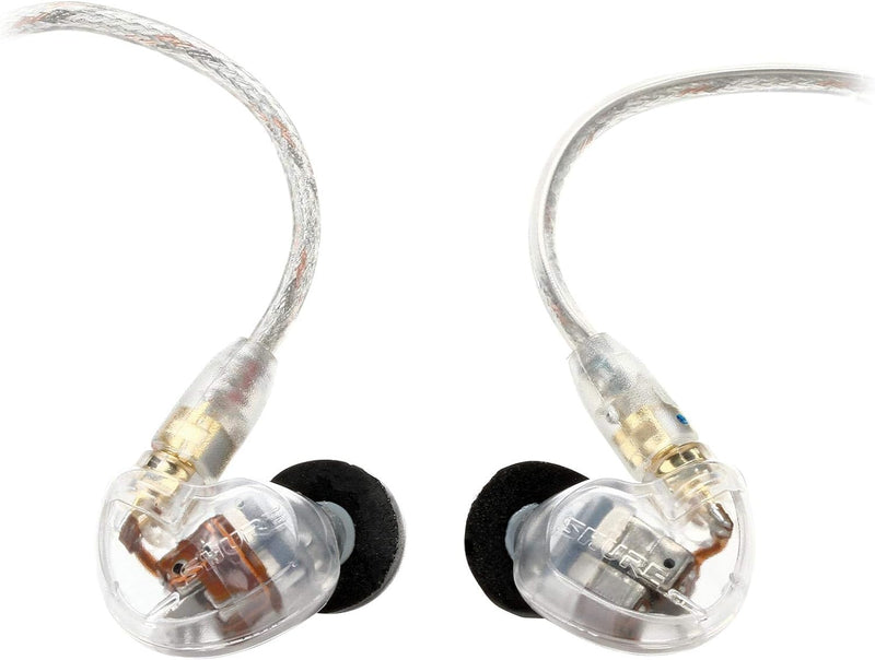 Shure SE535-CL Sound Isolating In-Ear Stereo Headphones Clear
