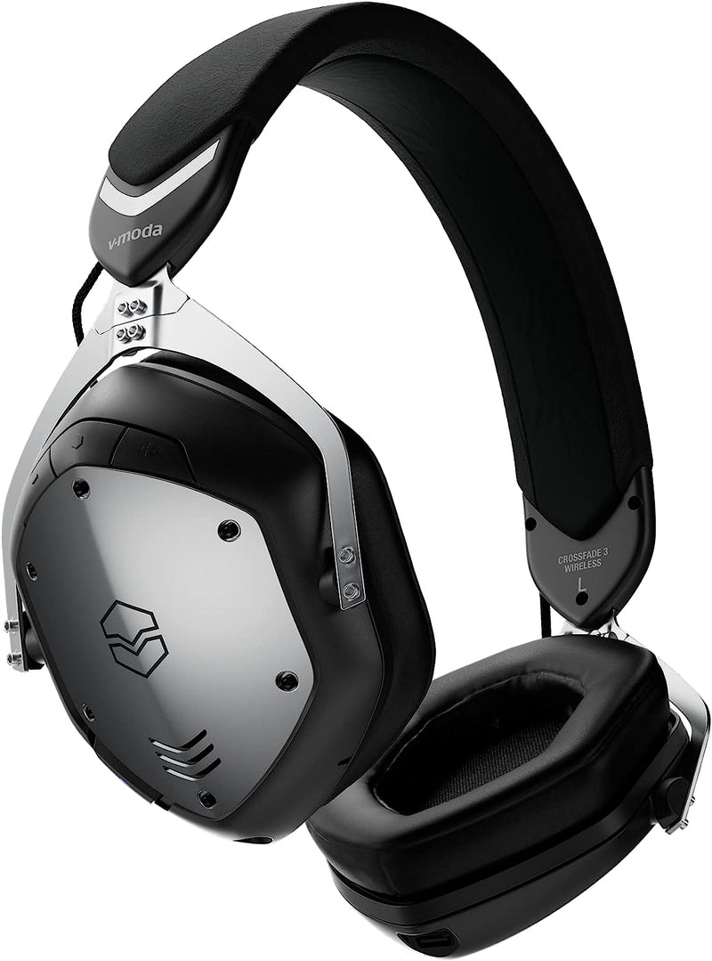 V-Moda XFBT3-GNBK Crossfade 3 Wireless Headphones (Gunmetal Black)
