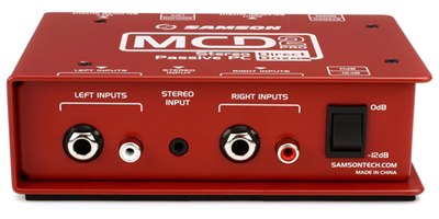 Samson MCD2 PRO Stereo Passive PC Direct Box