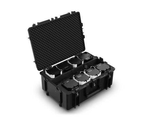 Chauvet DJ Freedom Charge 8p Case de transport de charge de style Pelican pour la liberté par Q9 et H9 IP (noir)