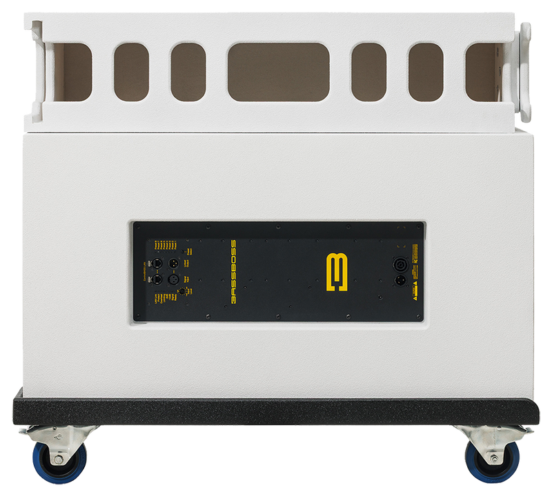 BASSBOSS SUBLIM8 Powered Column PA System (White)