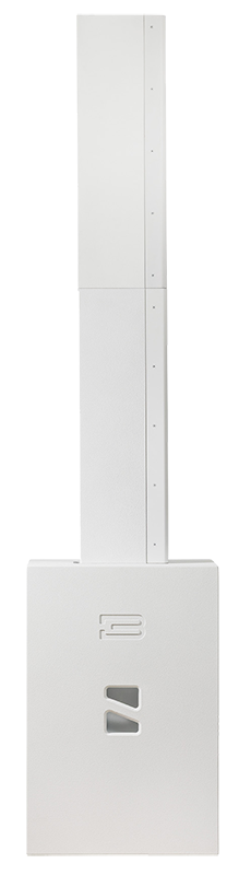 BASSBOSS SUBLIM8 Powered Column PA System (White)