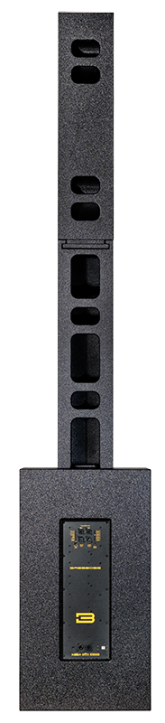 BASSBOSS SUBLIM8 Powered Column PA System (Black)