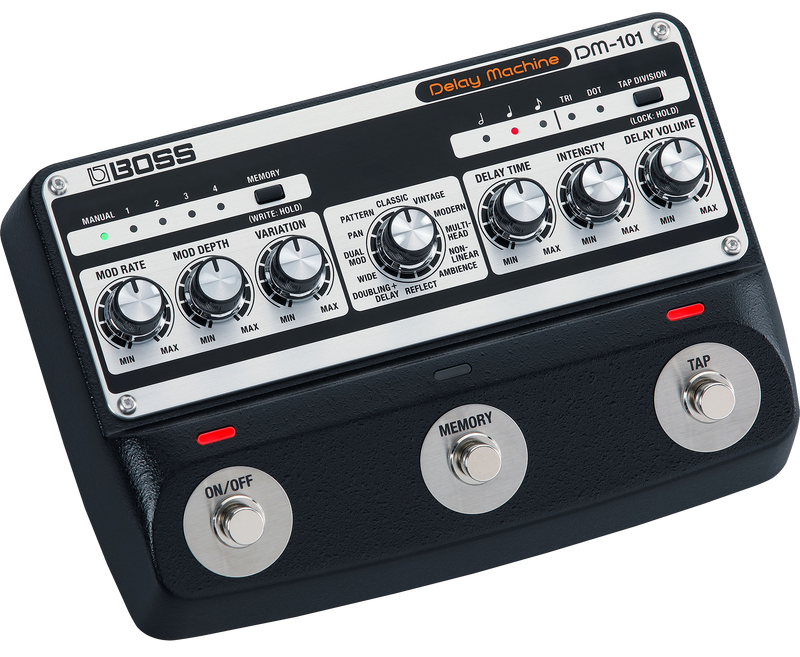 Machine de retard analogique de boss DM-101