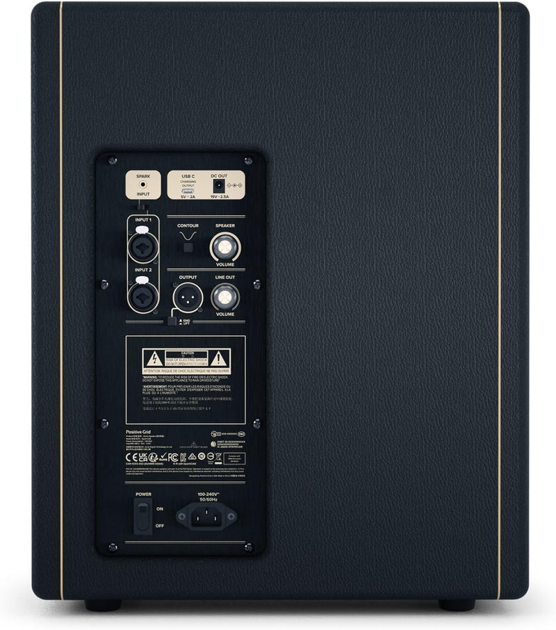 Positive Grid SPARK CAB 140 Watt Powered Speaker Cabinet (Black)