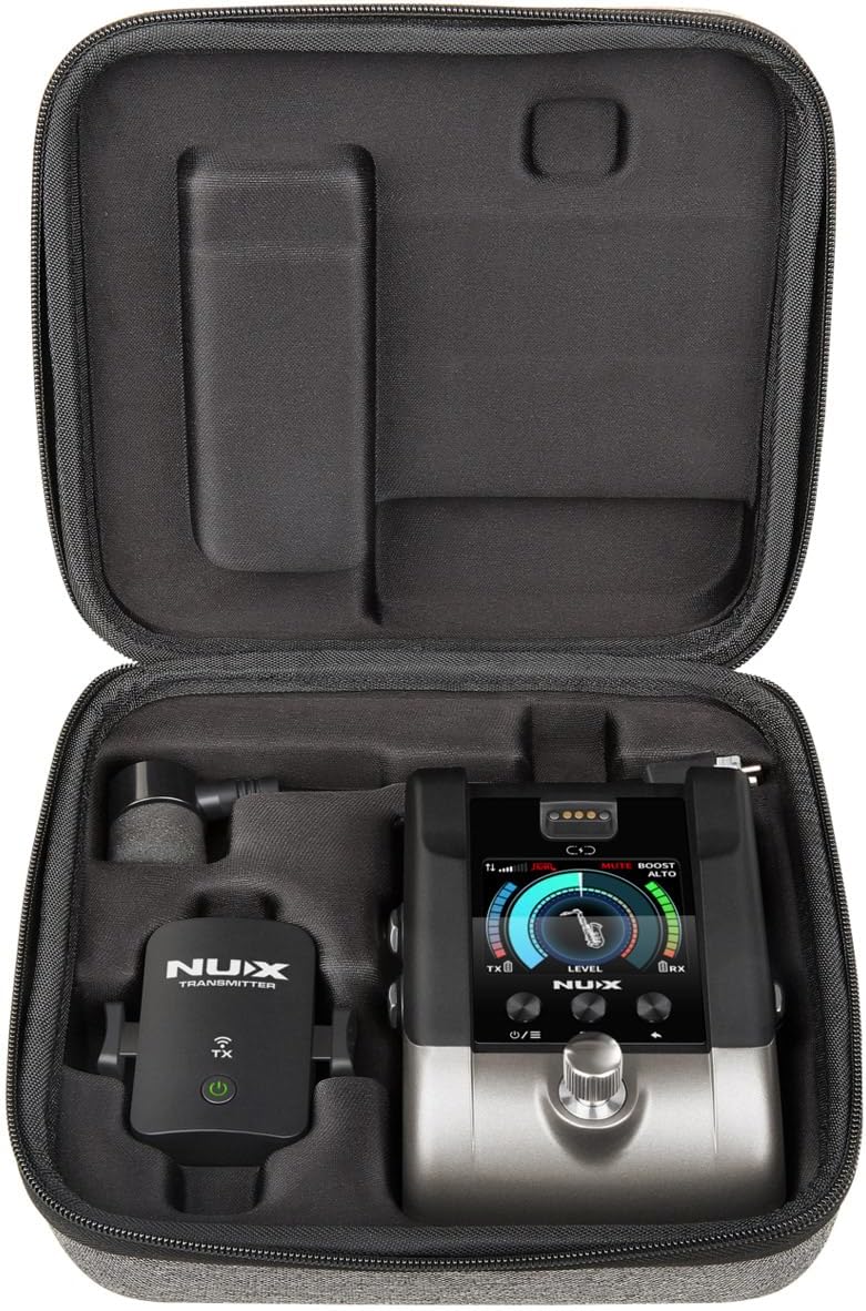NUX B-6PRO Wireless System For Brass/Wind Instruments - 2.4 GHz