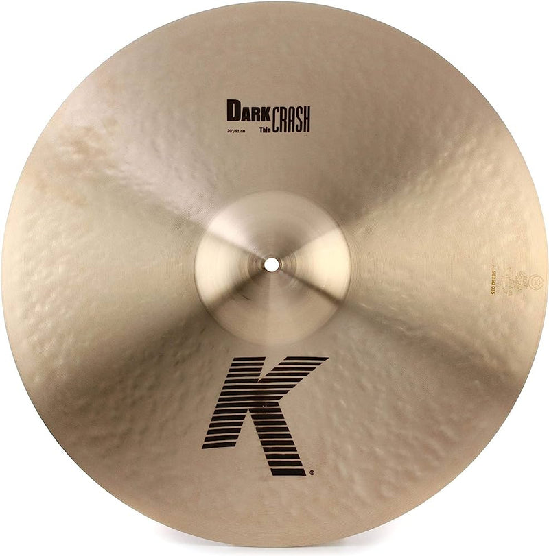 Zildjian K0912 K Dark Crash Thin - 20"