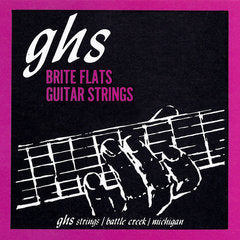 Ghs 730 Brite Flats Electric Guitar Strings (Regular) - .012 - .054