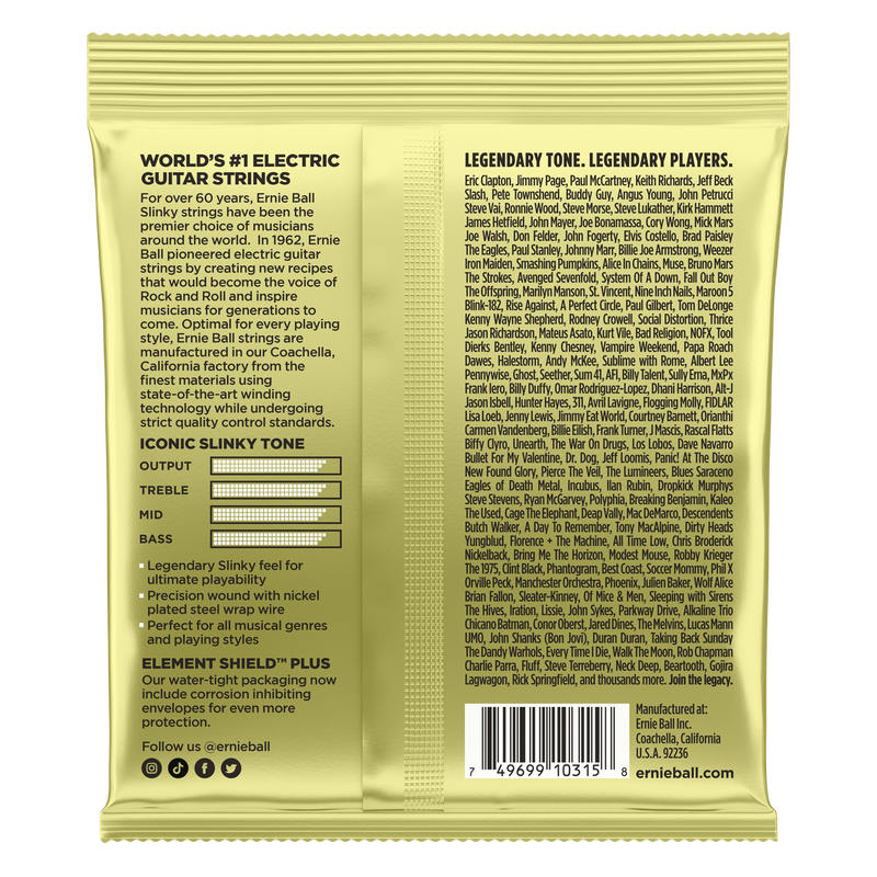 Ernie Ball 2214EB Mammoth Slinky 12-62 Electric Strings