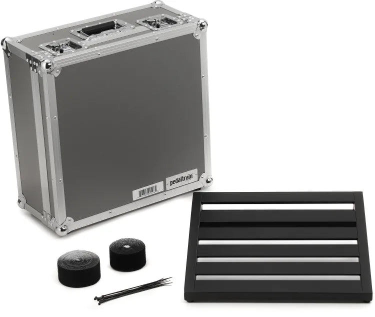 Pedaltrain XD-18 Pedalboard avec boîtier de la tournée - 18 "x 17,5"
