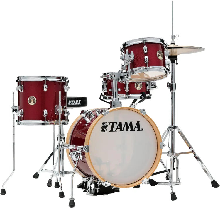 Tama LJK44SCPM 4-Piece Shell Pack With Snare Drum (Candy Apple Mist)