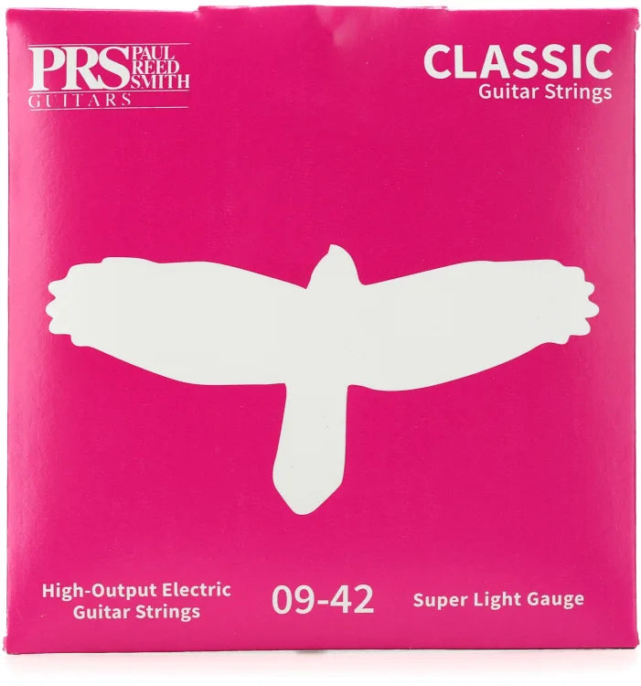 PRS Classic Electric Guitar Strings - Super Light .009 - .042