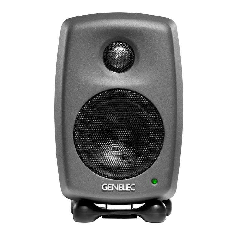 Genelec 8010A 2-Way Active Studio Monitor (Single, Dark Gray) - 3"