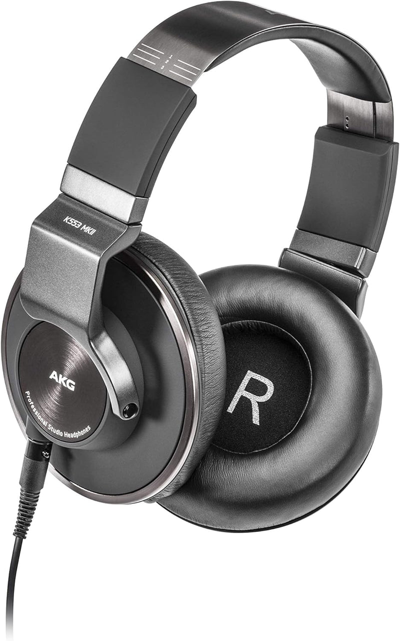 AKG K553 MKII Closed-Back Studio Headphones - Black