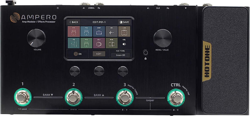 Hotone AMPERO Amp Modeler/Effects Pedal