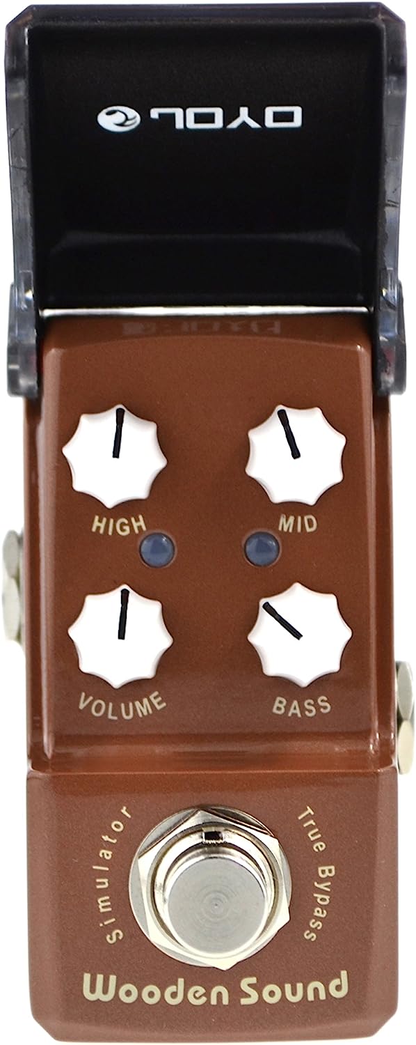 Joyo Jf-323 Wooden Sound Acoustic Simulator Electric Guitar Single Effect