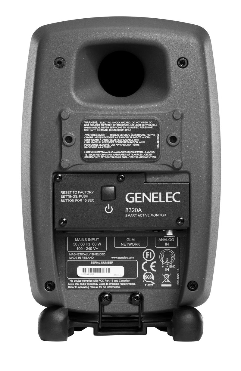 Genelec 8320A Bi-Amplified Smart Active Monitor (Single) - 4"