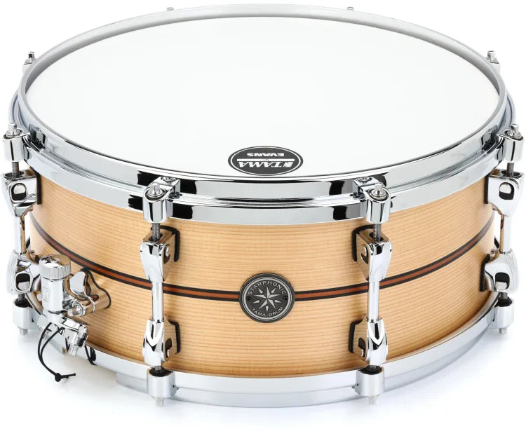 Tama PSP146ESSC Starphonic Spruce Snare Drum (Satin Natural) - 6" x 14"