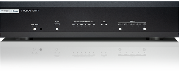 Musical Fidelity MUFDACM3XORBK M3x DAC 32bit/192kHz Upscaling DAC (Black)